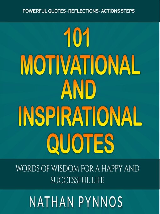 Cover image for 101 Motivational and Inspirational Quotes